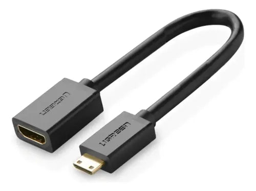 Cable Adaptador Mini-hdmi a HDMI 20cm UGREEN 20137 - imagen 2