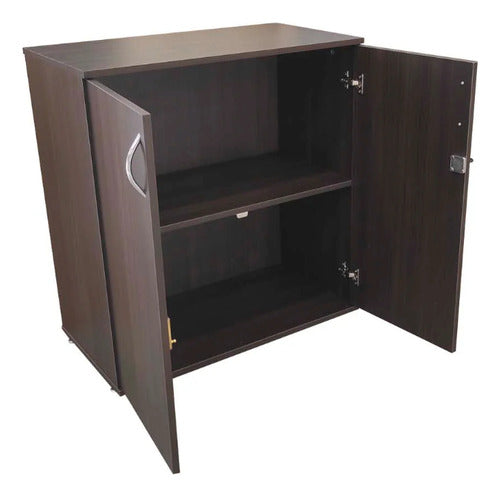 Gabinete Base 2 Puertas Melamina Mueble Oficina
