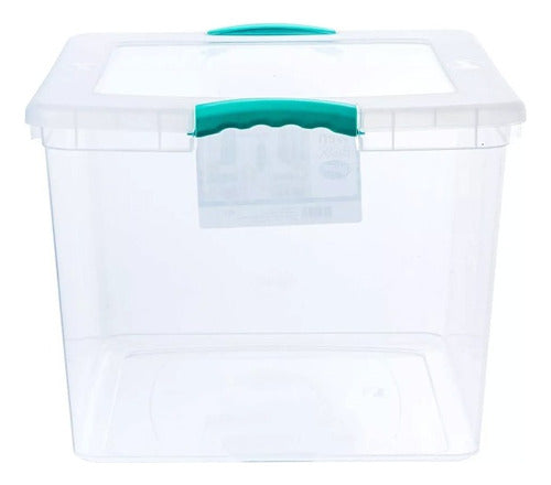 Caja Organizadora 45 Litros Transparente