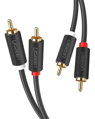 Cable De Audio Blindado Rca Macho Macho Ugreen De 1,5 M