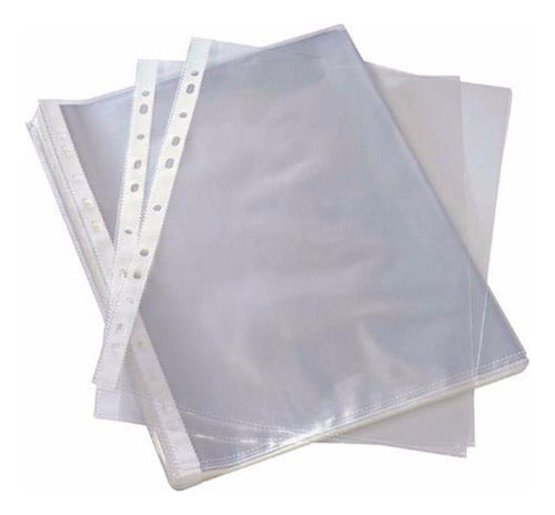 Funda Plástica Transparente Carta 100 Unidades - Adix