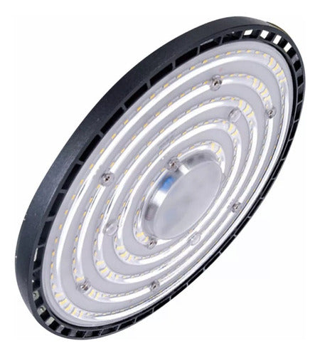 Foco Plafon Led Ufo 200w Campana Techo Industrial Luz Fría