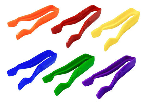 Pack 2 Pinzas Plásticas Grandes Motricidad Fina Dactic