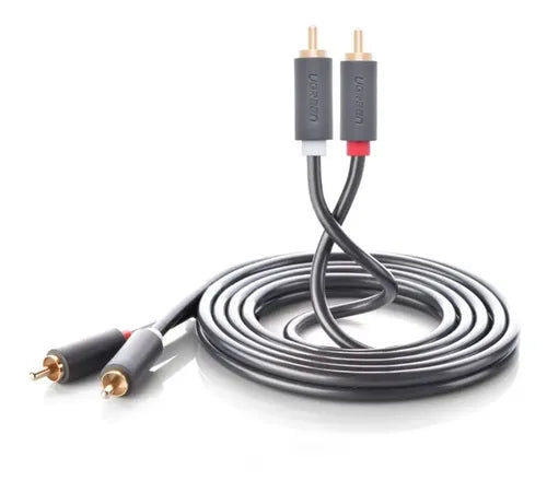 Cable de Audio M/m 2rca/2rca 3m Negro UGREEN Av104 - imagen 4