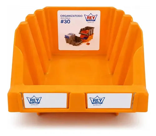 Organizatodo Apilable #30 Reyplast Amarillo - imagen 2