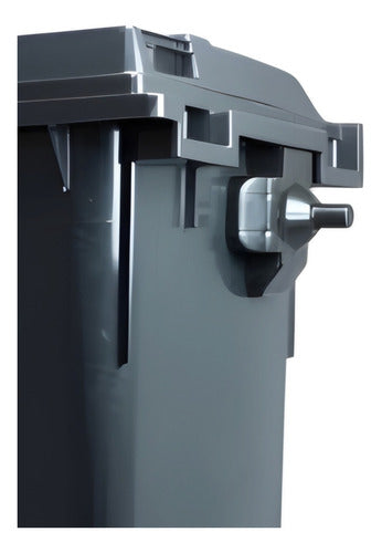 Basurero Contenedor Basura 660lts Grande Plástico Resistente