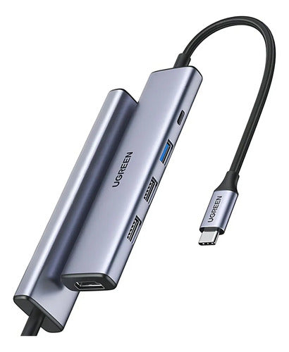 Adaptador HDMI para Mac Multipuerto USB C Hub Ipad Macbook Color Gris Oscuro - imagen 10