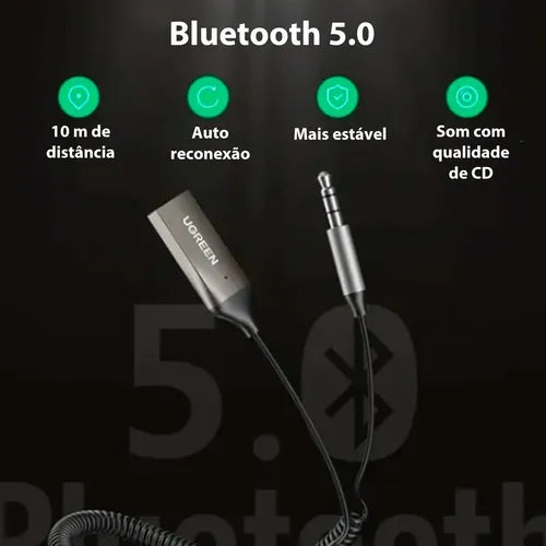 Cable Conector de 3.5 Mm de 1 USB Macho a 1 P2 3.5 Mm Macho UGREEN - imagen 6