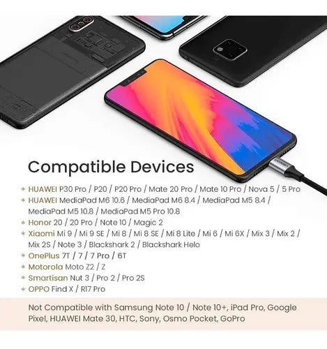 Adaptador Divisor USB C a 3.5mm Jack Cable Nylon UGREEN - imagen 6