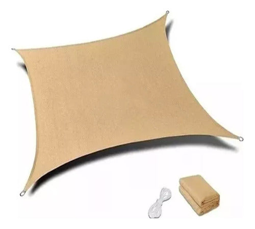 Toldo Vela 4x3, Color Beige