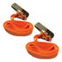 Set 2 Eslinga Ratchet Tie Down 5 Metros 245 Kg