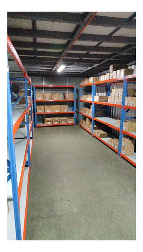 Estante Metálico Rack 200x200x60cm Hasta 800kg