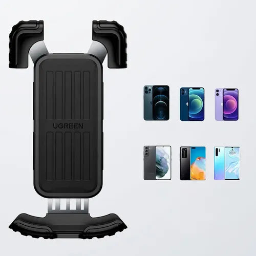 Soporte De Celular Para Manillar De Motocicleta O Bicicleta Ugreen Negro