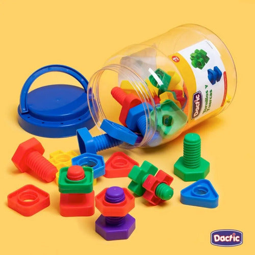 Juego Tornillos Y Tuercas 32 Piezas Infantil - Dactic