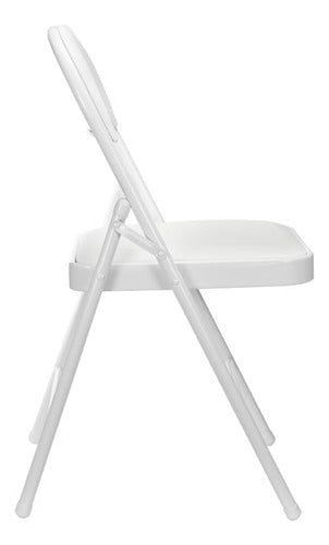 Silla Plegable Metalica Para Eventos Acolchada