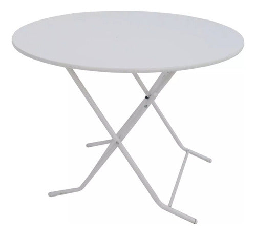 Mesa Plegable Agm Redonda 1mt