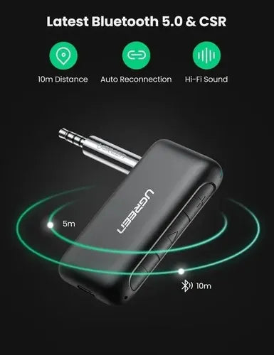 Adaptador Plug Aux 3.5mm a Hembra UGREEN 70303 - imagen 5