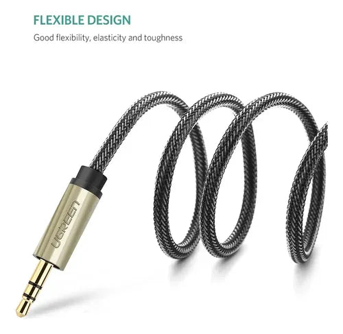 Cable de Audio Plug 3.5mm/plug 6.3 Estereo M/m 2m UGREEN Av - imagen 7