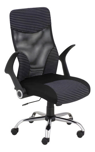 Silla Oficina Escritorio Ergonomica Ejecutiva Color Negro