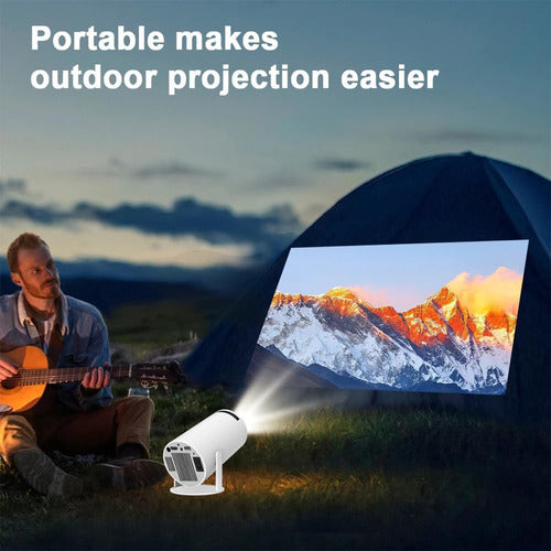 Proyector Ledstar Hy300 Portatil Homecinema 200lm Blanco 110v/220v