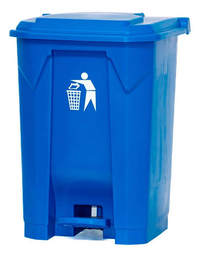 Contenedor Basurero Papelera Pedal 30 Litros Colores