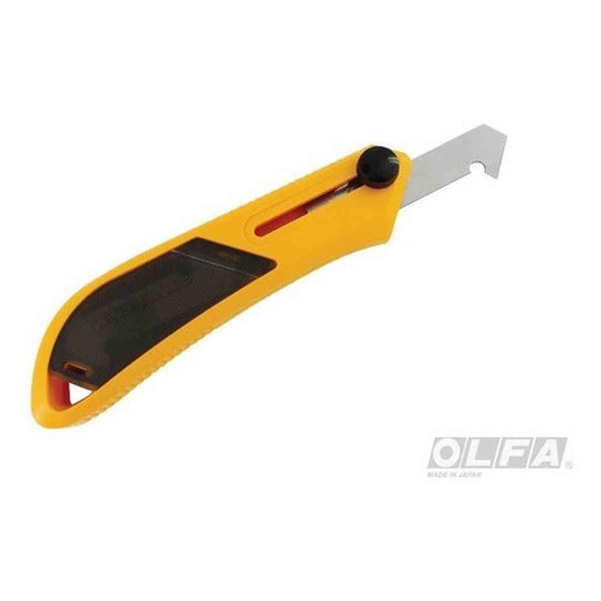 Cuchillo Olfa Grande Corta Acrílico Con Seguro Manual