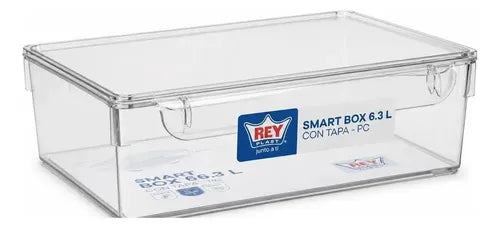 Smart Box 6.3 L con Tapa Transparente Reyplast - imagen 2