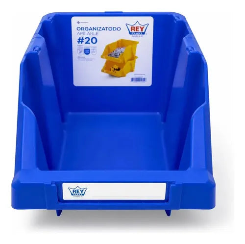 Organizatodo Apilable #20 Reyplast Rojo - imagen 2