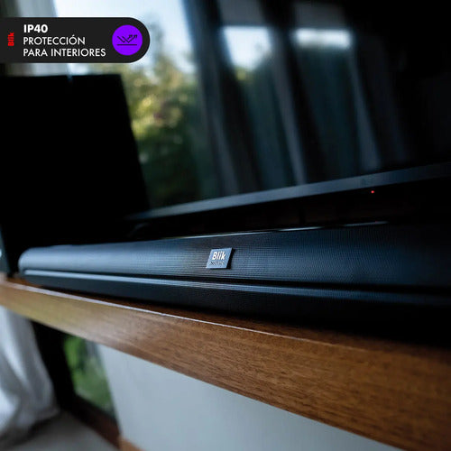 Barra De Sonido Bluetooth Blik Surreal160 Negro 50hz-60hz
