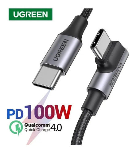 UGREEN Cable USB-c 2.0 a USB-c 2.0 1m Color Negro Gray - imagen 2