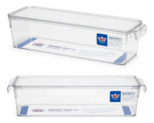 Smart Box 3 L con Tapa Transparente Reyplast - imagen 4