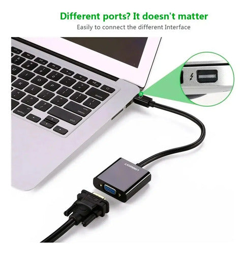 Power Bank Mini Ugreen 5000 Mah, Conector Usb-c, 20 W, Color Gris