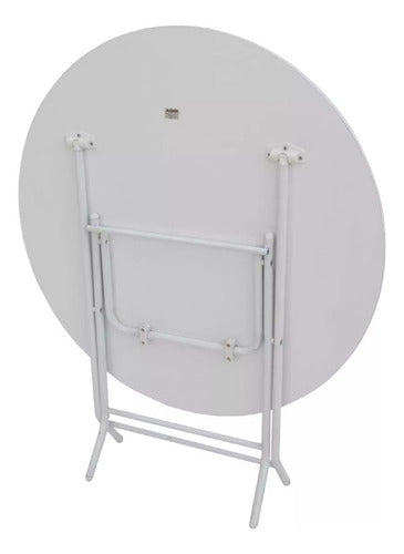 Mesa Plegable Agm Redonda 1mt