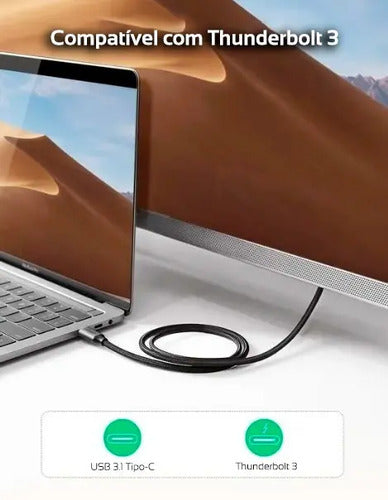 Cable de Video USB-c a HDMI Trenzado 4k@60hz (o 1080p@144hz) UGREEN Mm142 - imagen 10