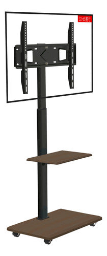 Soporte Tv Con Ruedas 32 - 70 Pulgadas 60kg