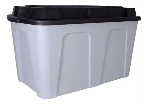 Caja Organizadora Contenedor Con Tapa - 140 Litros
