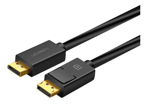 Cable Ugreen Displayport 4k 60 Hz Ultra Hd De 3 Metros, Negro