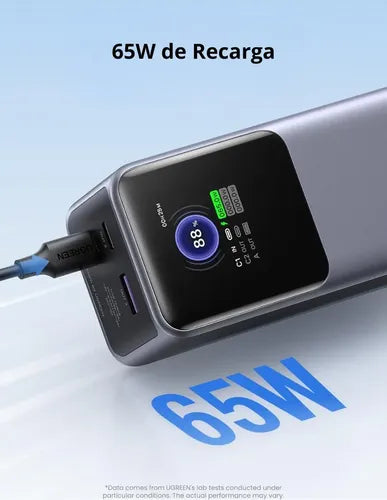 Batería Externa Portátil Ugreen 35525b 200 W Gris