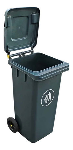 Contenedor De Basura Plástico Basurero 360 Litros