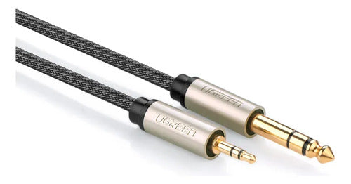 Cable de Audio Plug 3.5mm/plug 6.3 Estereo M/m 2m UGREEN Av - imagen 5