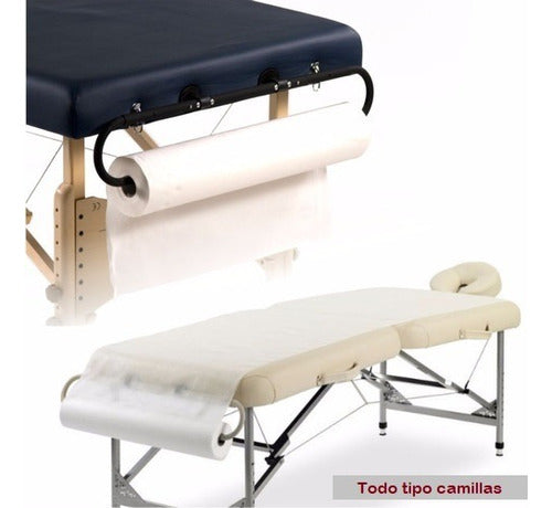 Sabanilla Blanca Papel Desechable Ovella - Pack 2x48 Mts