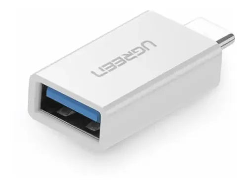 UGREEN ADAPTADOR M/H OTG USB-C 3.1 /USB-A 3.0 PLASTICO BLANCO US173