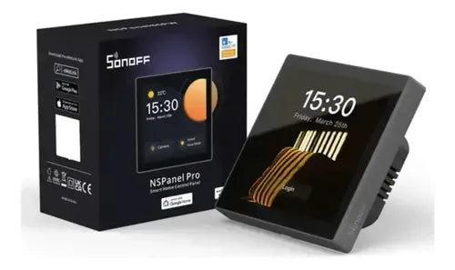 Panel de Control WiFi Sonoff NSPanel Pro Negro - imagen 2