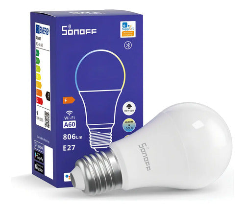 Ampolleta LED Inteligente Sonoff Wi-Fi E27 Blanca - imagen 5