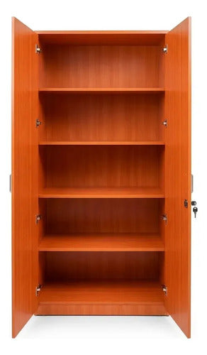 Armario Oficina 200x90x40 Cm 2 Puertas Peral - imagen 3