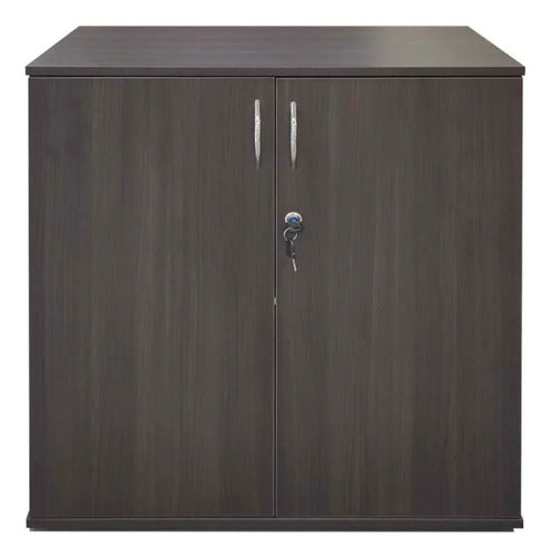 Gabinete Base 2 Puertas Melamina Mueble Oficina