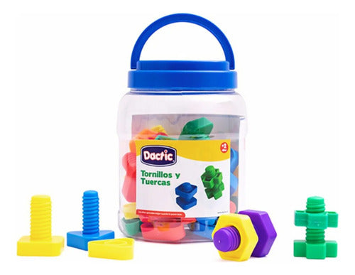 Juego Tornillos Y Tuercas 32 Piezas Infantil - Dactic