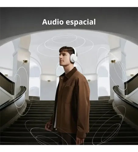 UGREEN AUDÍFONOS STUDIO PRO BT OVER-EAR ANC 48DB HI-RES LDAC 120H AUTONOMÍA BLANCO HP206