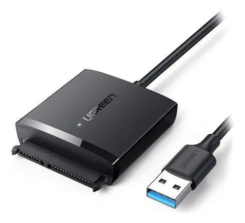 Adaptadador Disco Duro UGREEN Sata Ssd/hdd 12tb 5 Gbps USB Negro