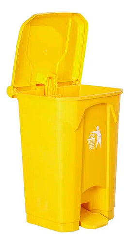 Contenedor Basurero Papelera Pedal 30 Litros Colores